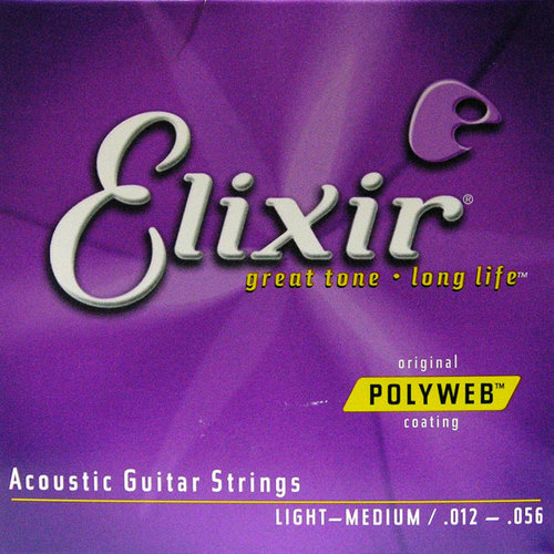 Elixir Acoustic POLYWEB Light Medium (012 - 056)뮤직메카