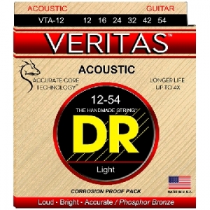 DR 디알 Veritas Acoustic 12-54 통기타줄뮤직메카