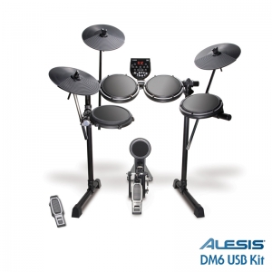 Alesis 알레시스 전자드럼 DM6 USB Kit (헤드폰+의자+스틱 증정!)뮤직메카