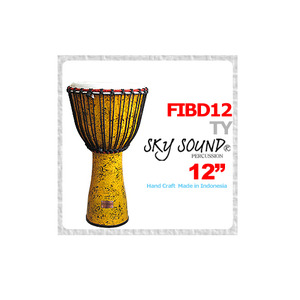 SkySound 스카이사운드 젬베이 12인치 FIBD12TY뮤직메카