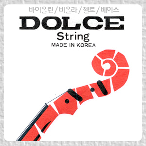 돌체 비올라현 세트 비올라줄 (Dolce Viola String Set)뮤직메카