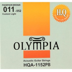 올림피아 포스포브론즈 HQA-1152PB Custom Light (011-052) 통기타줄뮤직메카