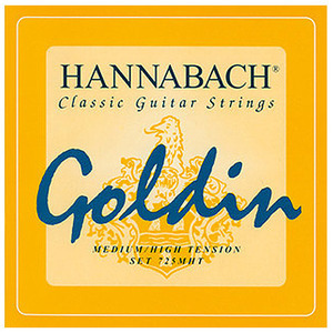 Hannabach 하나바흐 Goldin 725MHT Medium High Tension 클래식기타 스트링/줄뮤직메카