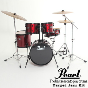 Pearl 펄 드럼세트 New Target Jazz Kit 2014년형 18인치 베이스뮤직메카
