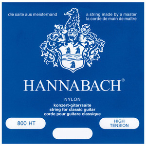Hannabach 하나바흐 800HT High Tension 블루 클래식기타 스트링/줄뮤직메카