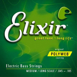 Elixir PolyWeb 4현 베이스 (045-100)뮤직메카